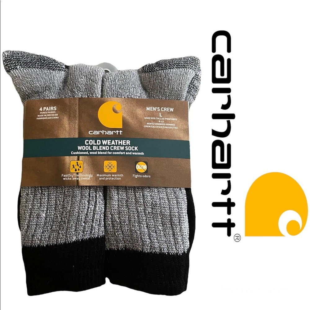Carhartt Cold Weather Wool Blend Crew Sock